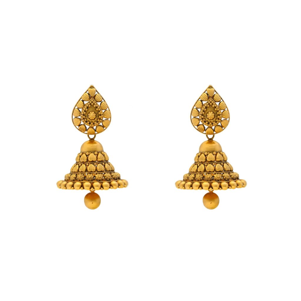 Gold Jhumkay